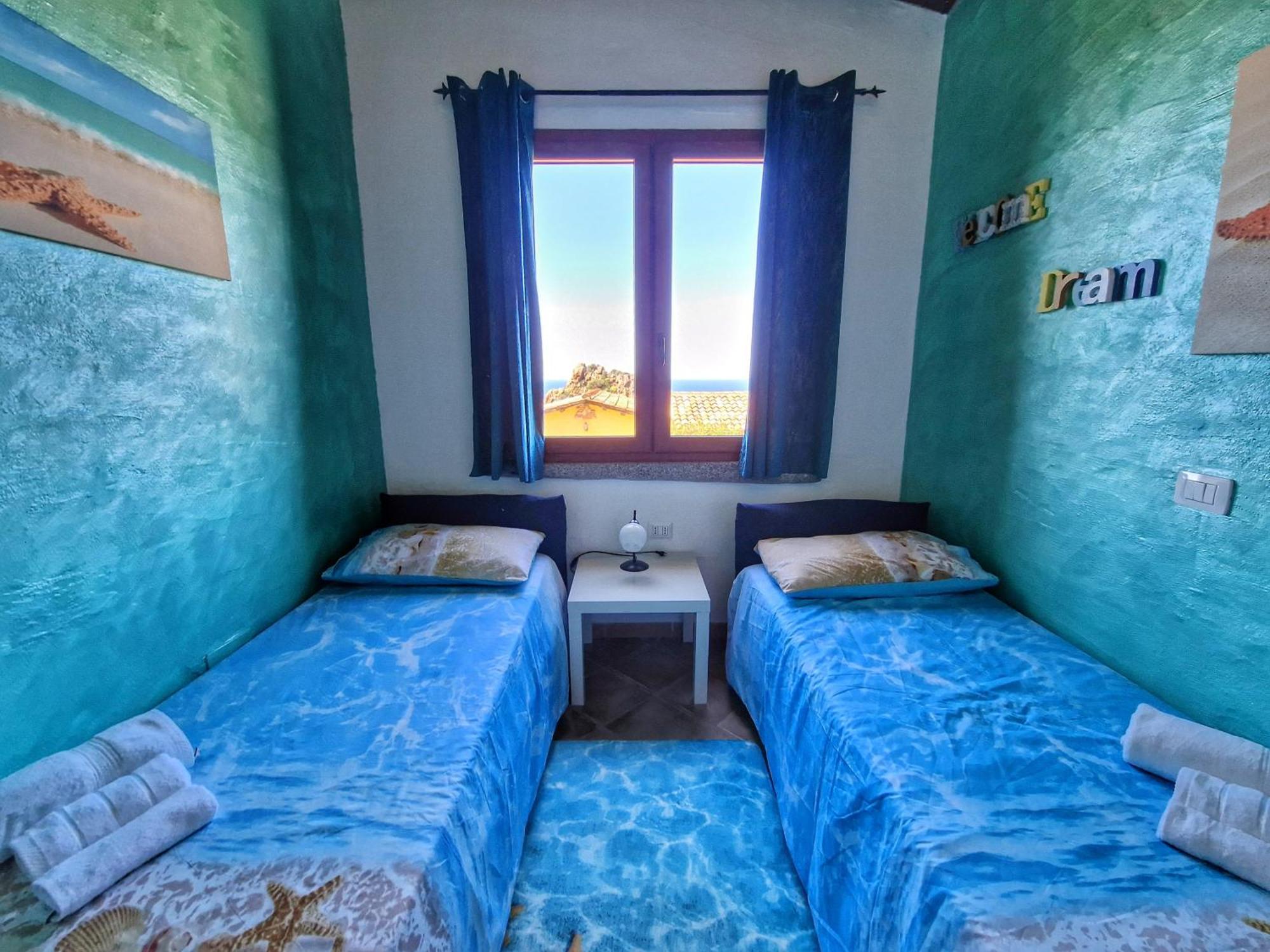La Perla E Le Conchiglie Tanca Piras Vista Mare Villa Nebida ภายนอก รูปภาพ