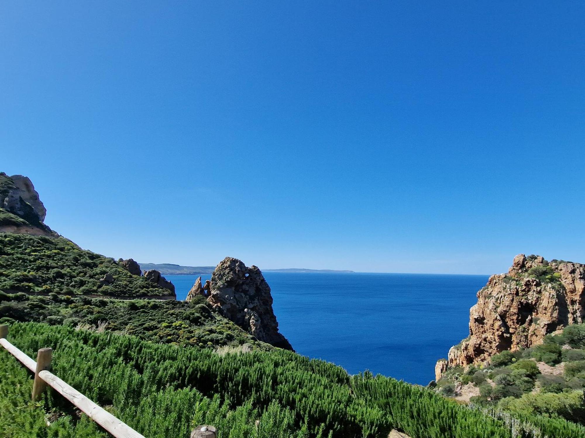 La Perla E Le Conchiglie Tanca Piras Vista Mare Villa Nebida ภายนอก รูปภาพ