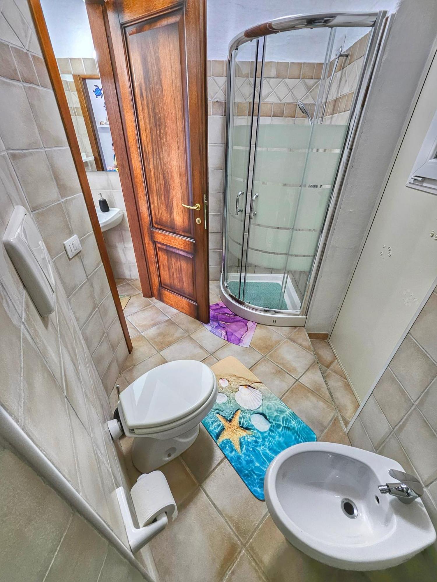 La Perla E Le Conchiglie Tanca Piras Vista Mare Villa Nebida ภายนอก รูปภาพ